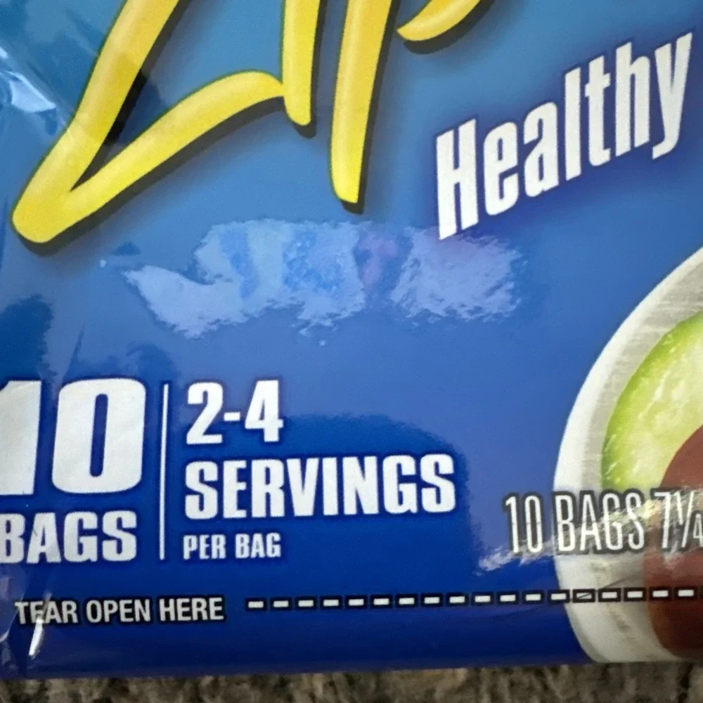 2 Ziploc Zip 'n Steam 10 Bag Packages 20 Bags In All.